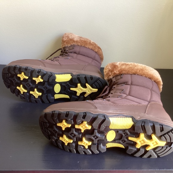 Ladies OrthoPolar Brown Hiking, Snow Boots Faux Fur Size EU 41 or US 8.5 - Picture 6 of 6